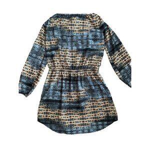 Patterned Boho Mini Dress